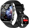 Thumbnail Smart Watch with 2.0" HD Display, Blood Pressure Oxygen Heart Rate Sleep Monitor, 136 Sports Modes, IP68 Waterproof... — Smart Watch, Yowow