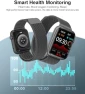 Thumbnail Smart Watch with Blood Pressure, 1.9" HD Full Touch Screen, Fitness Tracker — Smart Watch, EarlySincere