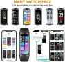 Thumbnail Smart Watch with Blood Pressure, Heart Rate & Sleep Monitor — Fitness Tracker, YIUZUIK