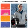 Thumbnail Smart Watch with Bluetooth Calls, Health Monitor & 150+ Sports Modes — Fitness Tracker, VOKOWOBO
