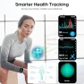 Thumbnail Smart Watch with Bluetooth Calls, Health Monitor & 150+ Sports Modes — Fitness Tracker, VOKOWOBO