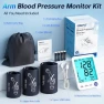 Thumbnail Upper Arm Electronic Blood Pressure Monitor with 3 Size Cuffs — Blood Pressure Monitor, Visit the ADKING Store