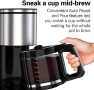 Thumbnail 14 Cup Programmable Coffee Maker with Easy Measure Light Up Reusable Filter — Coffee Maker, Hamilton Beach