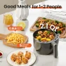 Thumbnail 2.1Qt Small Air Fryer - Compact Digital Mini Airfryer — Air Fryer, Topzee
