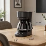 Thumbnail 5-Cup Drip Coffee Machine with LED Display — Coffee Maker, Kismile