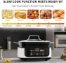 Thumbnail 7-Quart Programmable Multi-Cooker with Ceramic Coating — Multicooker, AUTUCU