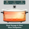 Thumbnail 7-Quart Programmable Slow Cooker with Timer and Keep Warm — Multicooker, HOMECOOKIN