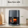 Thumbnail Air Fryer 6QT with Window, Square Airfryer Oven 12-in-1 — Air Fryer, Sweetcrispy
