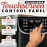 Thumbnail Air Fryer - 7 Qt Large Capacity with LED Display, 12 One-Touch Presets — Air Fryer, Gourmia