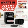 Thumbnail Air Fryer - 7 Qt Large Capacity with LED Display, 12 One-Touch Presets — Air Fryer, Gourmia