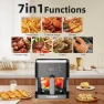 Thumbnail Air Fryer Glass, 5.2QT Convection Oven — Air Fryer, FLYING APSARAS