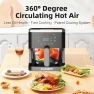Thumbnail Air Fryer Glass, 5.2QT Convection Oven — Air Fryer, FLYING APSARAS