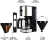 Thumbnail Coffee Maker 12 cup Drip Coffee Machine with Reusable Filter — Coffee Maker, Koolatron