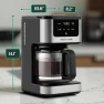 Thumbnail Deluxe 14 Cup Programmable Drip Coffee Maker with Glass Carafe — Coffee Maker, Pantrymade