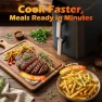 Thumbnail Dual Basket Air Fryer, 12.6QT Family-Size for 10–12 People — Air Fryer, Mirtan