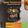 Thumbnail Dual Basket Air Fryer, 12.6QT Family-Size for 10–12 People — Air Fryer, Mirtan