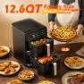 Thumbnail Dual Basket Air Fryer, 12.6QT Family-Size for 10–12 People — Air Fryer, Mirtan
