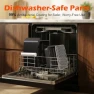 Thumbnail Dual Basket Air Fryer, 12.6QT Family-Size for 10–12 People — Air Fryer, Mirtan