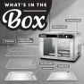 Thumbnail French Door Air Fryer Oven — Air Fryer, Gourmia