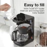 Thumbnail FrontFill Drip Coffee Maker, Digital & Programmable, 12 Cup Glass Carafe — Coffee Maker, Proctor Silex