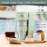 Thumbnail Green Personal Single Serve Coffee Maker with 14oz Travel Mug — Coffee Maker, Mixpresso