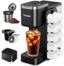 Thumbnail Hot & Iced Coffee Maker with Magnetic K-Pod Organizer — Coffee Maker, Tastyle