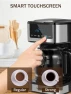 Thumbnail Programmable Drip Coffee Maker 12 Cup with Iced Coffee Function — Coffee Maker, Ihomekee