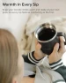 Thumbnail Self-Heating Coffee Mug with Charging Base — Smart Water Bottle, Nuwave