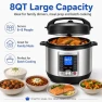 Thumbnail 14-in-1 Electric Pressure Cooker 8 Quart — Multicooker, KINGBULL