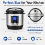 Thumbnail 14-in-1 Electric Pressure Cooker 8 Quart — Multicooker, KINGBULL
