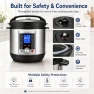 Thumbnail 14-in-1 Electric Pressure Cooker 8 Quart — Multicooker, KINGBULL
