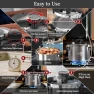 Thumbnail 6.3 QT Stainless Steel Pressure Cooker — Multicooker, TIBORANG