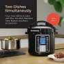 Thumbnail 6 Quart Pressure Cooker 10 in 1, Cook 2 Dishes at Once — Multicooker, Mueller