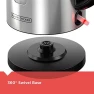 Thumbnail Cordless Kettle, Silver — Electric Kettle, BLACK+DECKER