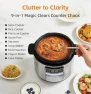 Thumbnail Dual-Pot Electric Pressure Cooker, 12-in-1 Multi Cooker with 6QT Stainless Steel & 5QT Ceramic Pot — Multicooker, Fullwill
