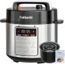 Thumbnail Dual-Pot Electric Pressure Cooker, 12-in-1 Multi Cooker with 6QT Stainless Steel & 5QT Ceramic Pot — Multicooker, Fullwill