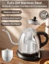 Thumbnail Electric Gooseneck Kettle, 1L Water Boiler, BPA-Free, Pour Over Tea Pot Stainless Steel — Electric Kettle, Stariver