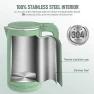 Thumbnail Electric Kettle Quiet, Double Wall Hot Water Boiler BPA-Free, Cool Touch, Cordless — Electric Kettle, COOKTRON