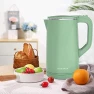 Thumbnail Electric Kettle Quiet, Double Wall Hot Water Boiler BPA-Free, Cool Touch, Cordless — Electric Kettle, COOKTRON