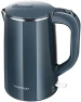 Thumbnail Electric Kettle Quiet, Double Wall Hot Water Boiler BPA-Free, Cool Touch, Cordless — Electric Kettle, COOKTRON