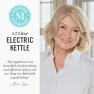 Thumbnail Electric Kettle with Stainless Steel Tea Infuser — Electric Kettle, Martha Stewart