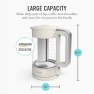 Thumbnail Electric Kettle with Stainless Steel Tea Infuser — Electric Kettle, Martha Stewart