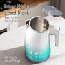 Thumbnail Electric Kettle with Temperature Control, 5 Preset Temps & 2H Keep Warm, 1200W Cool-Touch BPA-Free Electric Tea Kettle,... — Electric Kettle, Fashome