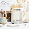 Thumbnail Electric Tea Kettle, 1.8L Cordless Hot Water Boiler, 1200W Rapid Boil, Auto Shutoff & Boil Dry Protection, Sleek... — Electric Kettle, COOK WITH COLOR