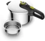 Thumbnail Secure Stainless Steel Pressure Cooker, 6.3 Quart — Multicooker, T-Fal