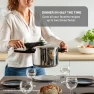 Thumbnail Secure Stainless Steel Pressure Cooker, 6.3 Quart — Multicooker, T-Fal
