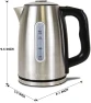 Thumbnail Cordless Electric Kettle with 6 Temperature Pre-Sets — Electric Kettle, Koolatron
