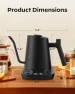Thumbnail Electric Gooseneck Kettle with Precise Temp Control — Electric Kettle, Silonn