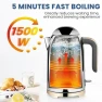 Thumbnail Electric Kettle - 57oz Hot Tea Water Boiler with Thermometer — Electric Kettle, SUSTEAS