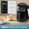 Thumbnail Electric Kettle with 5 Temperature Control Presets — Electric Kettle, NELO